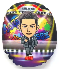 【中古】クッション・本体 登坂広臣(三代目 J SOUL BROTHERS)/背景：ステージ・ペンキ ミニクッション オンラインブースグッズ