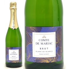 よりどり6本で送料無料 コント ド マリアック ヴァン ムスー ブラン ド ブラン ブリュット 750ml 白泡 コク辛口 ワイン ^VBMC02Z0^
