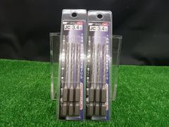 未開封 未使用品 コマドリル 磁器タイル用 充電ドライバードリルビット 刃先径3.4mm 全長90mm 3本入 JC3-3.4 2個セット 