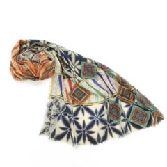 【中古】アルテア Altea ウール 大判ストール マルチカラー【メンズ】