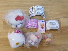 未使用　サンリオ ハローキティ ガチャ 4種セット 日焼け キティちゃん ギャル 【E3170-001】▶110