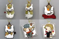 【中古】雑貨 全6種セット 探偵チャームコレクション 「一番くじ 夏目友人帳 ニャンコ先生探偵」 G賞