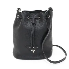PRADA プラダ ショルダーバッグ Re-Nylon 巾着 ストラップ付 大人気】PRADA◇Re-Nylon 巾着 ミニバッグ ストラップ付き