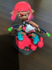 アミーボ  ガール　ネオンピンク　スプラトゥーン　amiibo