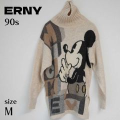 古着】 ERNY ミッキー ニット セーター ウール オフィシャル