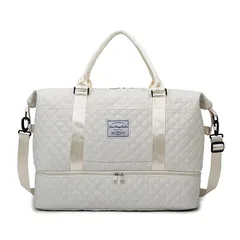 Ganve レディース ボストンバッグ 4way 大容量 40L 修学 旅行バッグ 1泊2日 ブランド バッグ ファッション 軽量 キャリーオンバッグ 女性用 防水 アウトドア スポーツバッグ ジムバッグ 乾湿分離 水泳バッグ ゴルフ ぼすとんばっく ドラ