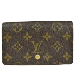 【中古】 ルイヴィトン LOUIS VUITTON ポルトモネ ビエ トレゾール L字ファスナー 二つ折り 財布 モノグラム レザー M61730 67MK989