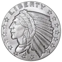国会米国正規販売店購入2オンス　インディアン 貨幣