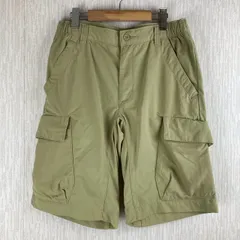 Timberland ティンバーランド カーゴショーツ ナイロン アウトドア アースカラー ベージュ XSサイズ メンズ 古着 テック系 アメカジ ストリートのサムネイル