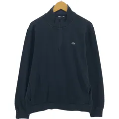古着 ラコステ LACOSTE ハーフジップスウェットシャツ トレーナー メンズXXL相当/eaa501001