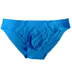 ビキニ メンズ ブリーフ シームレス ローライズ 大きいサイズ 薄手 軽量 軽い 涼しい 響かない 立体 ぴったり セクシー 透け感 さらさら ms6