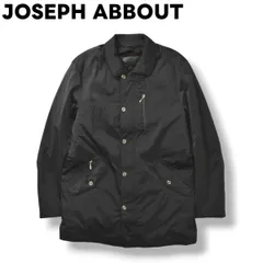 【新品タグ付き】JOSEPH ブルゾンジャケット　コットン×ナイロン　50 ECO撥水/起毛裏地】マイクロリップワッシャー ブルゾン （ノーカラー