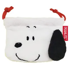  スヌーピー ミニ巾着 横顔 ミニポーチ 