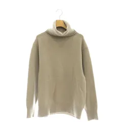 ドゥーズィエムクラス DEUXIEME CLASSE ミドルゲージタートル ニット セーター 長袖 タートルネック ウール グレージュ /NR ■OS