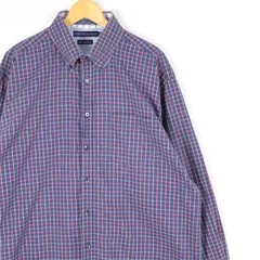 古着 大きいサイズ ラングラー カモ総柄 長袖ボタンダウンシャツ メンズUS-2XLサイズ tn-1549n