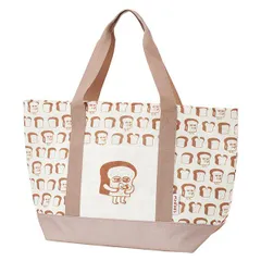 パンどろぼう「麻風トート型保冷ショッピングバッグ」