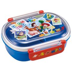 ☆ 토이·스토리 24 ☆ 항균 식세기 대응 푹신푹신 런치 박스 QAF2BAAG Skater 도시락 아이 360ml 스케이터 QAF2BAAG 돔형 도시락 상자 런치 박스 1단 푹신 식세기 대응 항균 레인지 대응