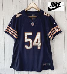 NFL NIKE ナイキ 54  GSH CHICAGO BEARS ネイビー　Tシャツ　ゲームシャツ　サイズS