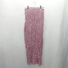 ◇ ⊂ Φ Ray BEAMS レイ ビームス ウエストゴム ロング丈 タイト スカート サイズ0 ピンクベージュ系 レディース E  【1410290070246】