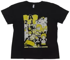 【中古】Tシャツ RAB(リアルアキバボーイズ) ワンマン限定Tシャツ ブラック×イエロー Lサイズ 「RAB2016 ～だだだだダンス 俺たちの夢～」