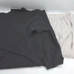 ◇ ⊇ AZUL BY MOUSSY アズールバイマウジー ウエストゴム ワンピース スカート サイズM ブラック　ベージュ レディース E  【1409240042198】のサムネイル