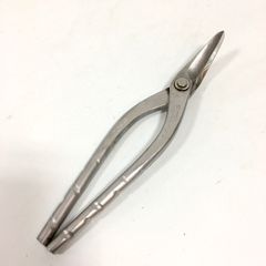 種光 オールステンレス ビッグカット コブラ 柳刃 270mm 板金鋏 金切鋏 曲線切 直線切 プロ用 ハサミ 8540 板金工具 タネミツ△ DW3006