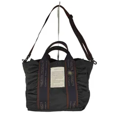 シアタープロダクツ THEATRE PRODUCTS NYLON FRILL 2WAY BAG THAMES-L- ナイロンフリル2wayバッグ テムズ M NAVYテープ レディース 表記無 
