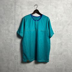 90s REI ヘンリーネック メッシュt ビンテージt 古着
