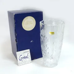 Noritake CRYSTAL ◆【花器】ノリタケクリスタル/フラワーベース 55181/LMG 華道具 インテリア 雑貨 ギフト【未使用】 