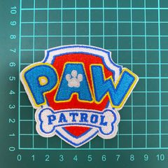 パウパトロール ロゴ 刺繍アイロンワッペン