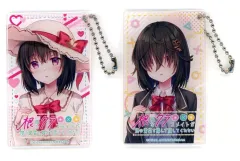 【中古】キーホルダー [単品] 暗野木陰 木陰カード型アクリルキーホルダー2種セット 「PC/Switchソフト 根暗なクラスメイトが俺の胃袋を掴んで放してくれない ファミ通DXパック 3Dクリスタルセット」 同梱特典