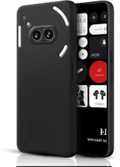 ＶＥＶＥＮ Nothing Phone 2a / Plus ケース シリコン 耐衝撃 滑り止め スマホケース 傷付き防止 超軽量 マット質感 指紋防止 レンズ保護 ワイヤレス充電 カバー 黒(VN-AVE-0543)のサムネイル