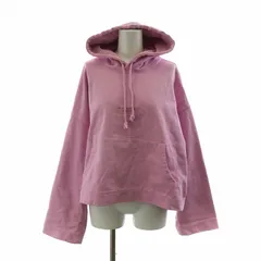 アクネ ストゥディオズ Acne Studios JOGHY プルオーバーパーカー スウェット トレーナー フーディー ロゴプリント 長袖 フード XS ピンク /NQのサムネイル