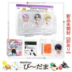 [bn:11]  【未開封】【訳あり】 黒子のバスケ ちびきゅんキャラ 紫原 氷室 福井＆ワンコインミニフィギュア 氷室◆新品Sa