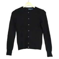 POLObyRalphLauren(ポロラルフローレン) カーディガン サイズXS レディース - 黒 長袖