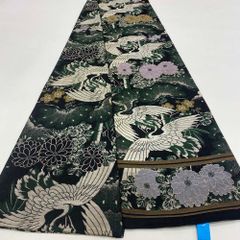 丸帯 アンティーク ヴィンテージ 全通 金帯 366cm 花嫁衣装 貸衣装 中古 リサイクル 結婚式 婚礼 着付け 舞台 きもの 着物 4157