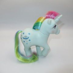 80'sMy Little ponyマイリトルポニーユニコーン人形フィギュアぬいぐるみレインボー土星G1ビンテージ
