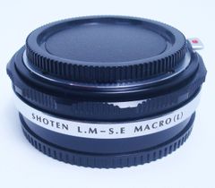 SHOTEN L.M-S.E MACRO(L)（ライカMマウントレンズ → ソニーEマウント変換）