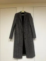 COS グレー ロングコート EUR 32 COS - cosグレーコートの通販 by coa shop｜コスならラクマ