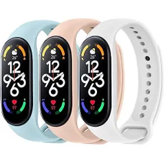 【在庫セール】Mi Mi Xiaomi Xiaomi band 対応 交換ベルト 柔らかいシリコン 7 7 替えベルト バンド スマートバンド Band コンパチブル VANCLE