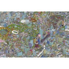 500ピース ジグソーパズル シティーズ とうきょう ラージピース (50x75cm)