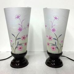 盆提灯　創作提灯　ミニ行灯1号　1対