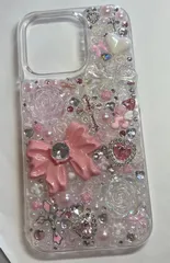 iPhoneケース　スマホケースデコ　デコスマホ　iPhone15Pro