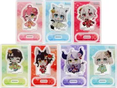 【中古】アクリルスタンド・アクリルパネル 全7種セット 「バーチャルYouTuber ホロライブ ほろ～かる京都篇 ミニキャラ トレーディングアクリルスタンド」