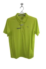 【未使用品】PUMA GOLF(プーマゴルフ) ポロシャツ 黄色 メンズ US S ゴルフ用品 2410-0444 新品