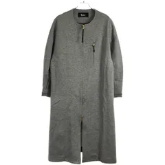 THE RERACS ザ リラクス 20AW ノーカラージップワンピース 20FW-RECS-266L-J グレー 36