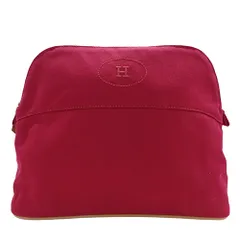 Hermes ボリードポーチGM コットン100％/綿 レッド 化粧ポーチ 楽天市場】エルメス Hermes ボリードポーチGM コットン100％/綿