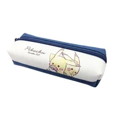 ポケモン 2ルームマルチケース ピカチュウ アップ デニム 筆箱 ペンケース ポーチ