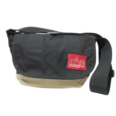 マンハッタンポーテージ Manhattan Portage ショルダーバッグ メッセンジャーバッグ コーデュラ 斜め掛け 鞄 ユニセックス バイカラー ブラック ベージュ ☆AA★ ■GY17 X