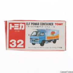 トミカ No.32 1/78 いすず エルフ引越トラック アート引越センター(ホワイト/赤箱/日本製/コンテナアーム黒/TOMY赤字) 完成品 ミニカー トミー